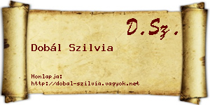Dobál Szilvia névjegykártya